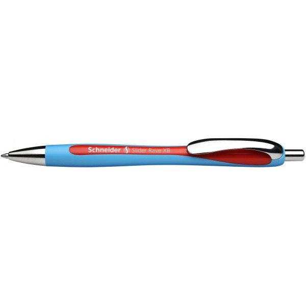 Wholesale Schneider Rave Retractable Ballpoint Pen XB (Extra Bold, Red)